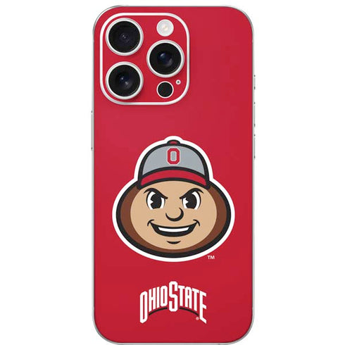 Ohio State University OSUBuckeyes Light Grey iPhone 16 Pro Skin